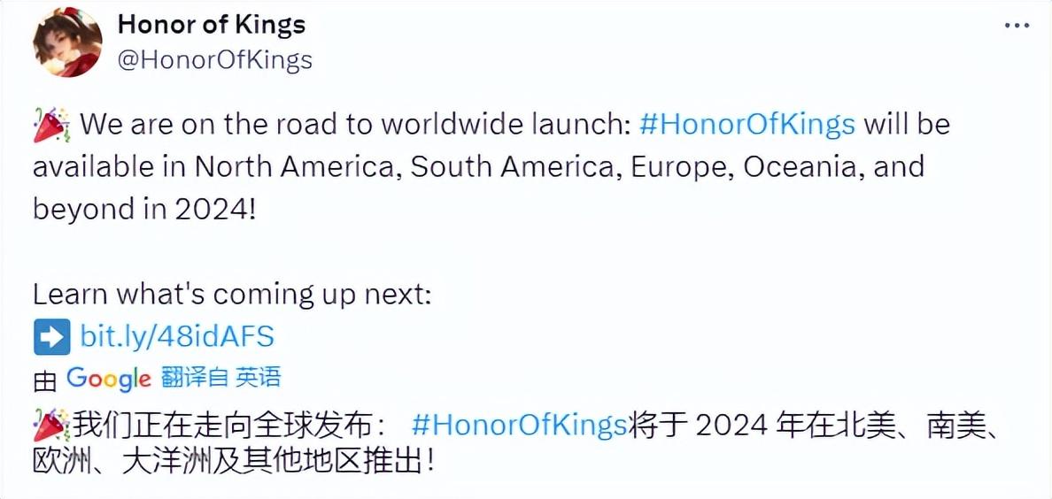 Honor of Kings，一口气在全球50多个国家和地区上线....._Honor of Kings，一口气在全球50多个国家和地区上线....._