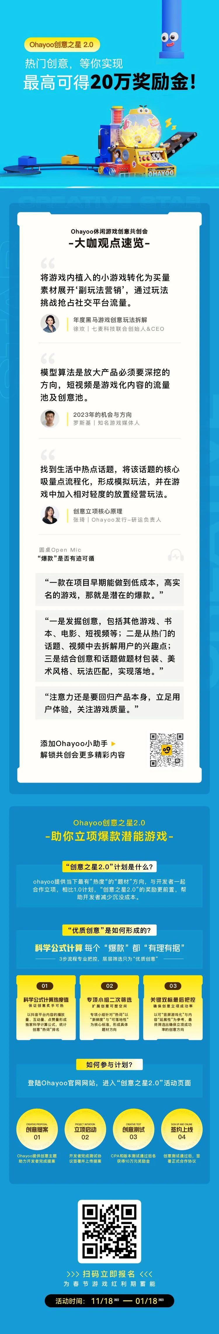 Ohayoo这场共创会，让我相信休闲游戏还有广阔的蓝海_Ohayoo这场共创会，让我相信休闲游戏还有广阔的蓝海_